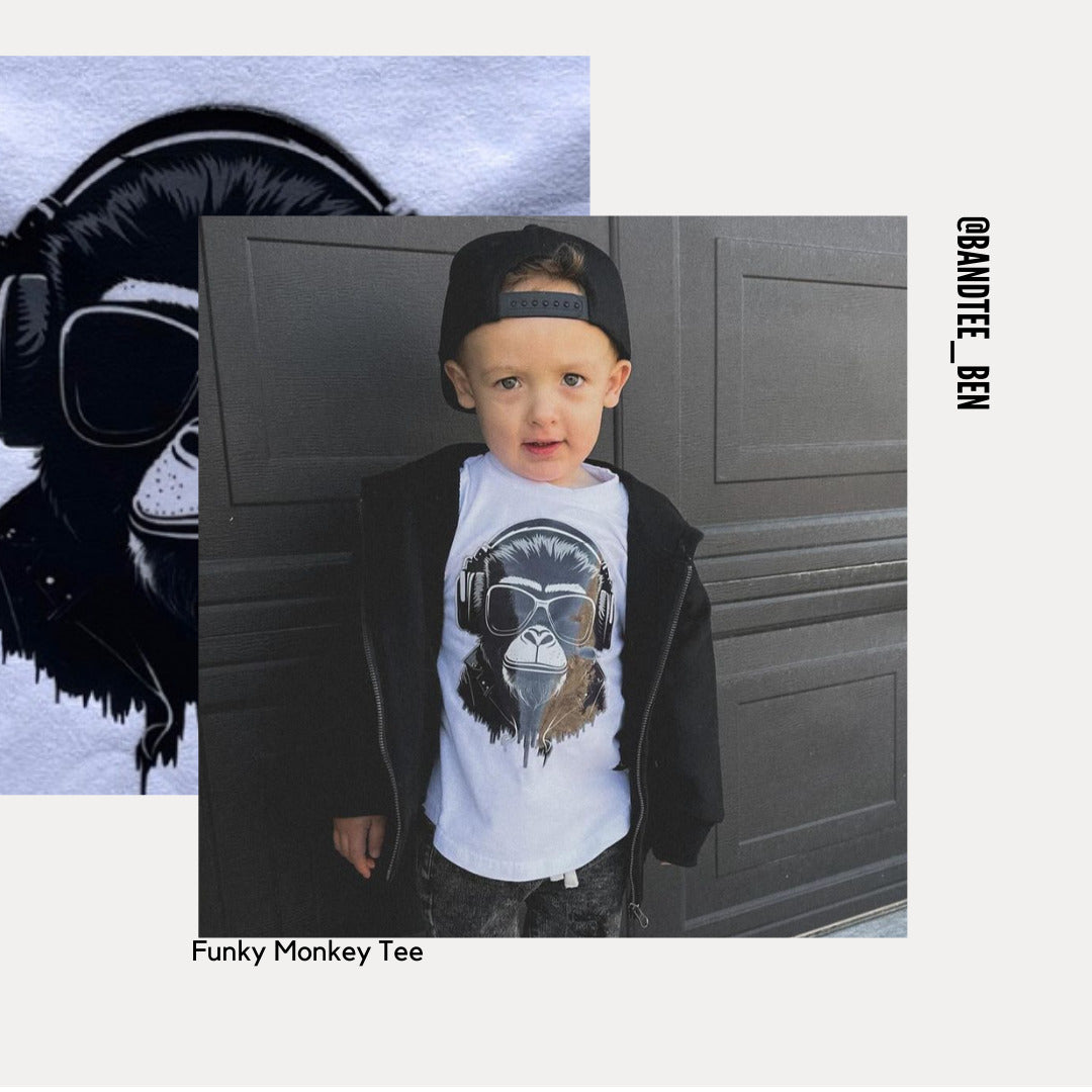 Funky Monkey Graphic Tee