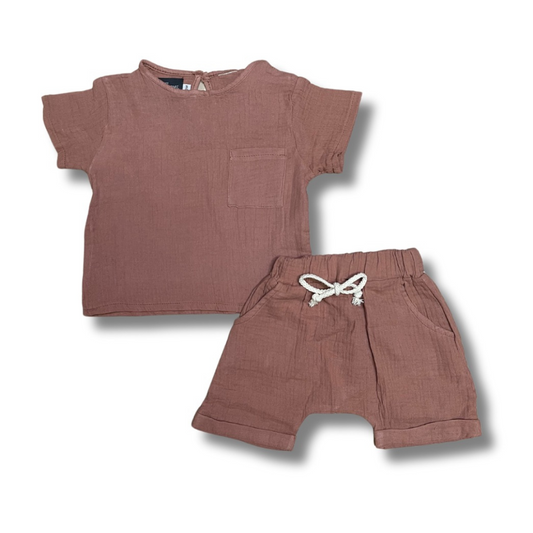 Fawn Muslin Set