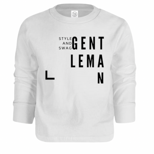 Winsome Gentleman Long Sleeve Logo Tee